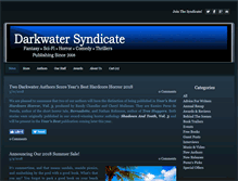 Tablet Screenshot of darkwatersyndicate.com